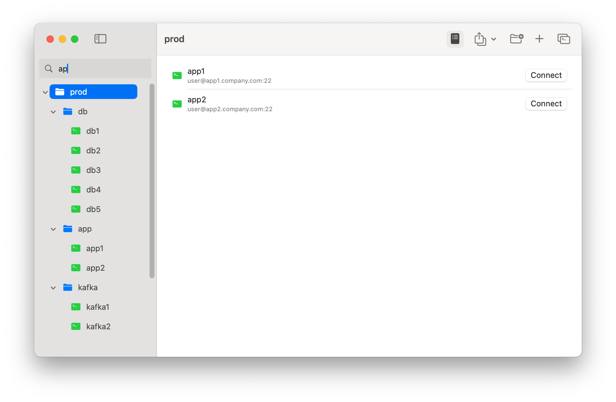 Search and Filter